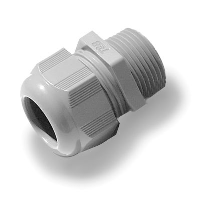 T&B® CC-PG7-G Non-Metallic Cable Gland, PG07 Thread, 0.118 to 0.256 in Dia Cable, 0.315 in L Thread, Nylon 6