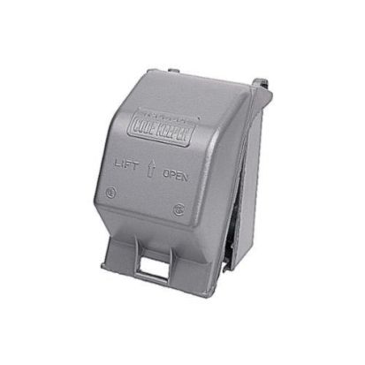 Thomas & Betts Red Dot® Code Keeper® CKMUV Medium Universal Weatherproof While-In-Use Cover, 3-1/4 in D, Die Cast Aluminum