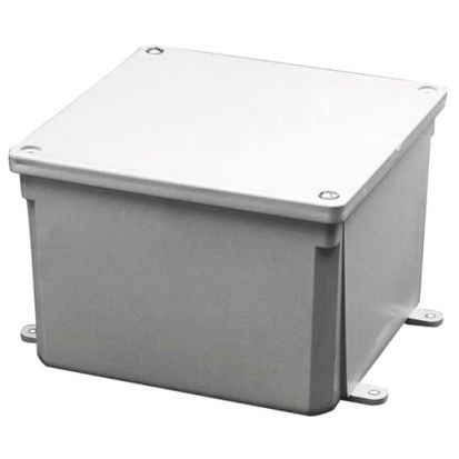 T&B E987R-3-HD 6X6X4" PVC Junction Box