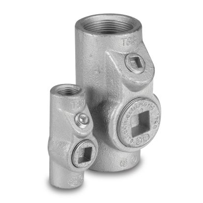 T&B® EYS2-TB Double Coated Conduit Sealing Fitting, 3/4 in, For Use With IMC/Rigid Conduits, Ductile Iron, Aluminum Acrylic Painted/Zinc Plated