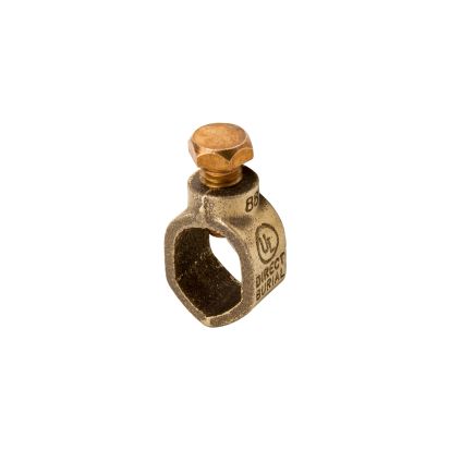 Thomas & Betts Blackburn® E-Z-Ground® G5 Type G Budget Line Non-Insulated Grounding Rod Clamp, 1/2 in, 5/8 in Rod, 10 to 2 AWG Conductor, Copper