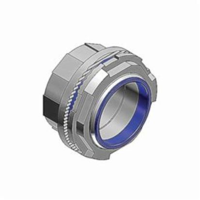 T&B® H050-TB Hub Connector With Thermoplastic Insulated Throat, 1/2 in, For Use With Rigid/IMC Conduit, Zinc
