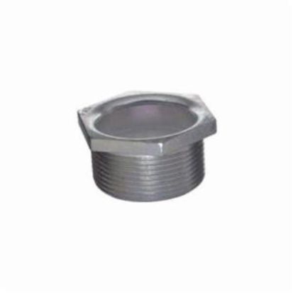 T&B® CHASE® HA-401 Conduit Nipple With Non-Insulated Throat, 1/2 in, For Use With Rigid and IMC Conduit, Iron, Zinc Plated