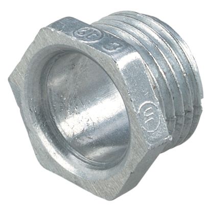 Thomas & Betts Steel City® CHASE® HA-203 Conduit Nipple With Non-Insulated Throat, 1 in, For Use With IMC/Rigid Conduit, Zinc Alloy