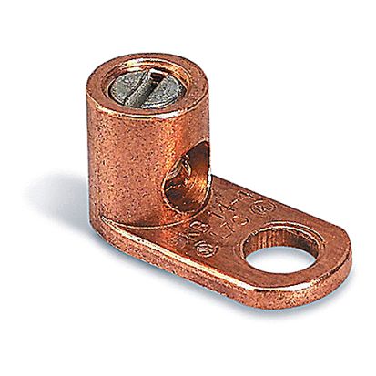 Thomas & Betts Blackburn® L35 Type L Compact Mechanical Connector, 14 to 8 AWG Stranded Solid Copper Conductor, 13/64 in Stud, 1 Bolt Hole, Copper