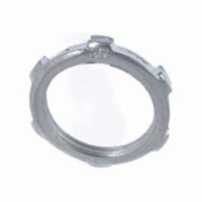 Thomas & Betts Steel City® LN-106 Conduit Locknut, 2 In, For Use With Rigid/IMC Conduit, Steel, Zinc Plated