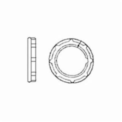 Thomas & Betts Steel City® LN-502 Non-Metallic Conduit Locknut, 3/4 in, For Use With Rigid/IMC Conduit, Plastic