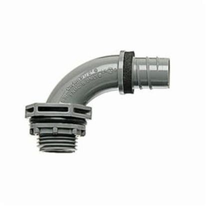 Thomas & Betts Carlon® LN20DA Liquidtight Conduit Connector, 1/2 in Trade, 90 deg, PVC