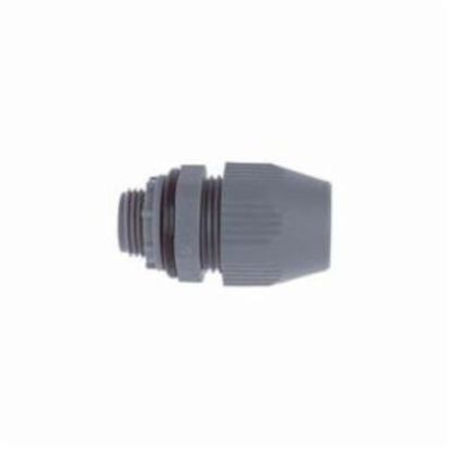 Thomas & Betts Steel City® LT-501 Straight Liquidtight Conduit Connector, 1/2 in Trade, Plastic