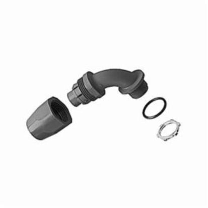 Thomas  Betts Carlon® LT20D-NEW Non-Metallic Liquidtight Conduit Connector, 1/2 in Trade, 90 deg, PVC