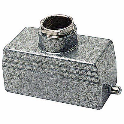 Thomas & Betts Pos-E-Kon® TH816MV B Series Single Post Hood With Gasket, Top 1 x 3/4 in NPT Entry, Standard Mount, Die Cast Aluminum