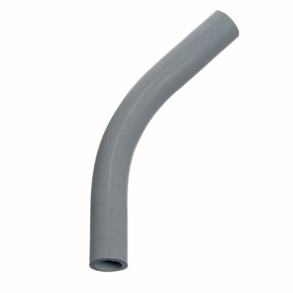 Thomas & Betts Carlon® UA7AM SCH 40 Plain End Standard Radius Conduit Elbow, 3-1/2 in Trade, 45 deg, PVC