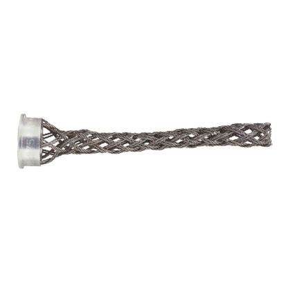 T&B® WMG-PC5 Wire Mesh Cord Grip, 5/8 to 3/4 in Cable, For Use With S, SO, SV, ST, STD, SJ, SJO, SJT, SJTO, SVD Portable Cord, Stainless Steel/Aluminum