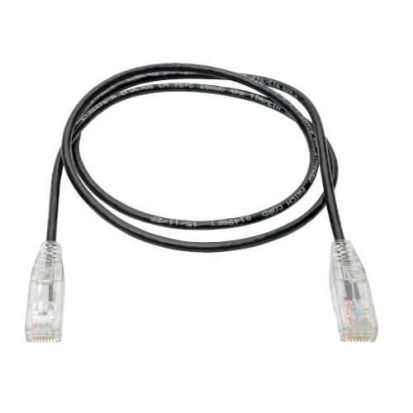 Tripp Lite N201-S03-BK Molded Slim Snagless Patch Cable