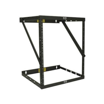 Tripp Lite SmartRack SRWO12UHD 12U 2-Post Heavy Duty Flat Pack Low Profile Switch Depth Wall Mount Open Frame Rack