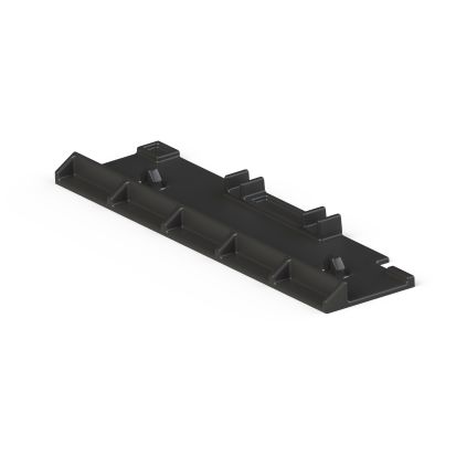 Unirac ROOFMOUNT 310760 Roof Pad, For Use With Unirac® Roof Mount Ballasted Roof System, Thermoplastic Elastomer, Black