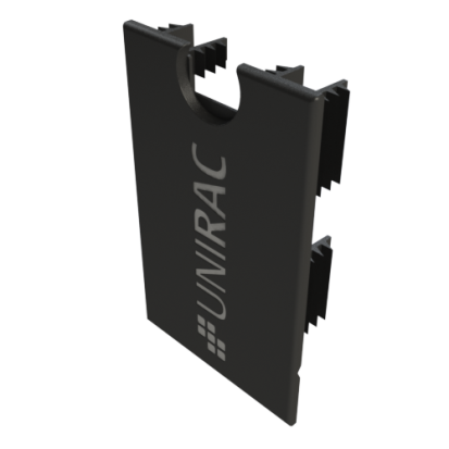 UNIRAC GFT-CAP GFT RAIL END CAP UV BLK