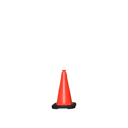 VizCon 16018-NSWB-3 18in Cone Orange Non-Reflective Enviro-Cone W/ 3lb Base