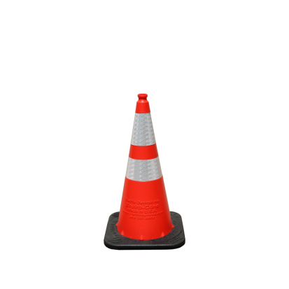 VizCon 16028-HIWB-7 28in Cone Orange Reflective Enviro-Cone W/ 7lb Base