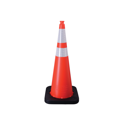 VizCon 16036-HIWB-10 36in Cone Orange Reflective Enviro-Cone W/ 10lb Base