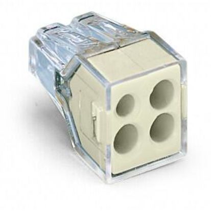 WAGO PUSH WIRE® 773-124 4 Conductor Push-In Wire Connector