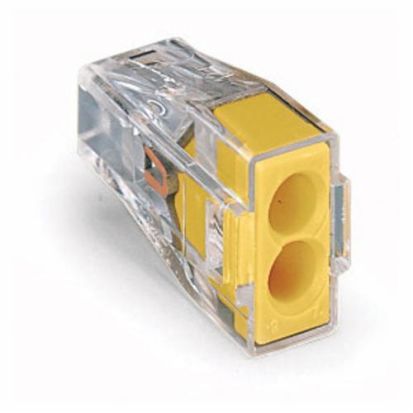 WAGO PUSH WIRE® 773-162  2 Conductor Push-In Wire Connector