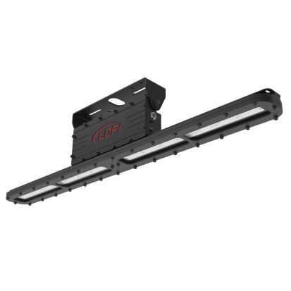 LDPI LEXSG2-L4-V1-5-V110-D-PB 4FT 80W 120-277VAC 5000K 110DEG TYPE V OPTICS DIFFUSED LENS BLACK