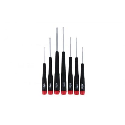 Wiha Tools 26197 7 Piece Precision Slotted and Phillips Screwdriver Set