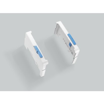 WOHNER 01136 SET OF HOLDERS (LEFT+RIGHT) FOR COVER SECTIONS, 3-POLE