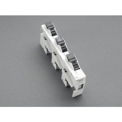 WOHNER 31959 60C 3P FH 30A600VAC Busbar Mounted Fuse Holder, with LED