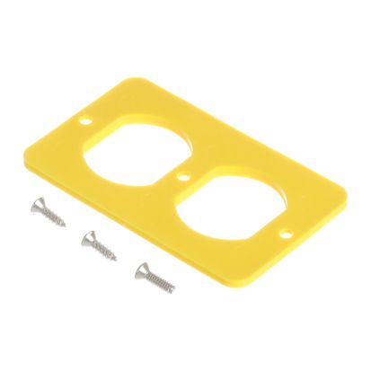 Woodhead® 3051 DUP COVER PLATE FOR OUTLET BOX