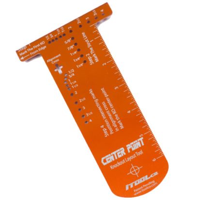 iTool CP02 Center Point Knockout Layout Tool