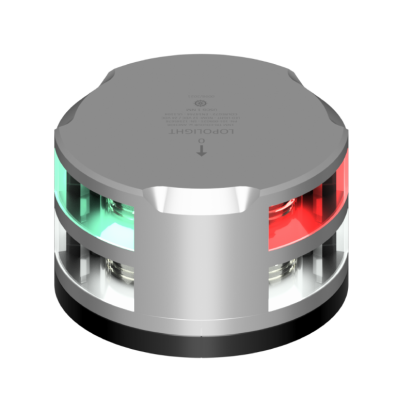 Lopolight 101-009-FB-B 1Nm Tri-Color/Anchor, Black W/Fb Base