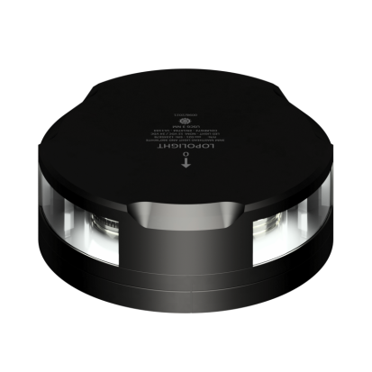 Lopolight 201-021-FB-B 3Nm Masthead/360° White, Black W/Fb Base