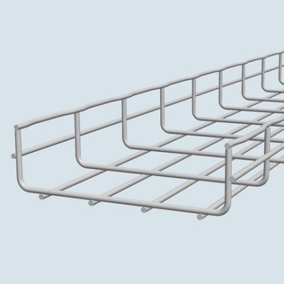 nVent WBT 2X4S-PW SHAPED PEWTER 2IN DEEP X 4IN WIDE  X 118IN LONG SHAPED BASKET TRAY