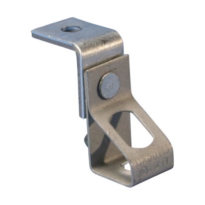 nVent CADDY 4TIB Thread Install Rod Hanger With Angle Bracket, 160 lb Load, Steel, Pre-Galvanized