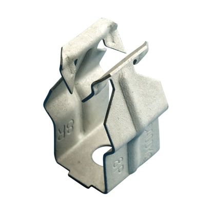 nVent CADDY 8P4I Conduit Clamp, 1/2 in Conduit, 0.709 to 0.866 in OD, Spring Steel