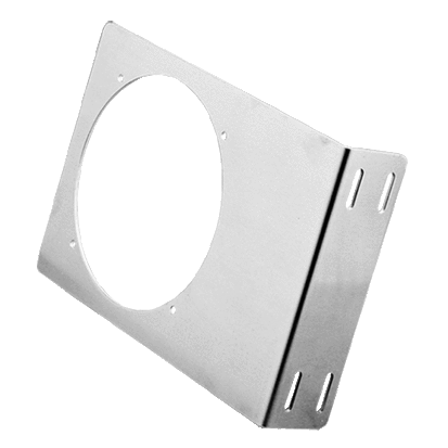 nVent HOFFMAN ABRKT6 D85 Fan Bracket, Aluminum