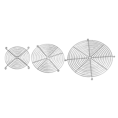 nVent HOFFMAN AGARD4 D85 Enclosure Finger Guard, For Use With A4AXFNPG, A4XFNGQ, A4AXFN and A4AXFN2 Compact Axial Fan, Steel