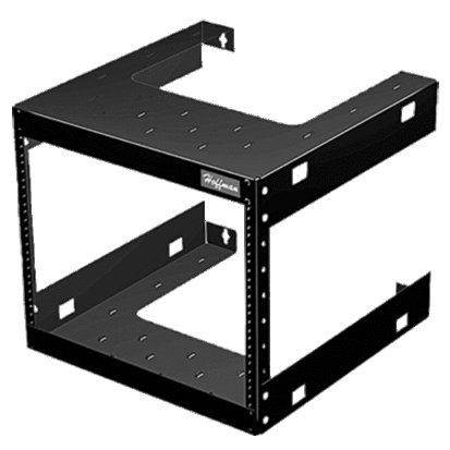 nVent HOFFMAN VELCRO™ E19FWM20U20 Fixed 20-Rack Unit Wall Mount Rack, 37 in H x 18.31 in W x 20 in D, 150 lb Load