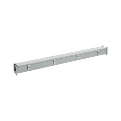 nVent HOFFMAN F44L60 F10 Lay-In Straight Section Wireway, 60 in L x 4 in W x 4 in H, Butt Hinged Cover, Steel