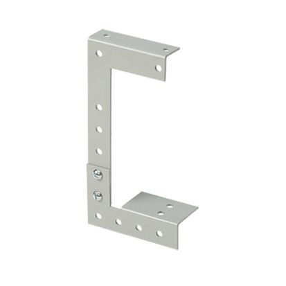 nVent HOFFMAN F1212GDB F40PF Drop and Bracket Hanger, For Use With 12 x 12 in NEMA 1 Lay-In Wireway, Steel, Gray