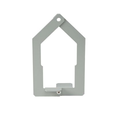 nVent HOFFMAN F66HBEP F25 Wireway Hanger, For Use With 4 x 4 in NEMA 12/3R Fiberglass Feed Through Wireway and Trough, Steel, Gray