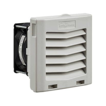 nVent HOFFMAN HF0416414 MCLF Filter Fan, 115 VAC, 0.1 A, 8.5/7 W, 21 cfm, NEMA 12/IP54 Enclosure