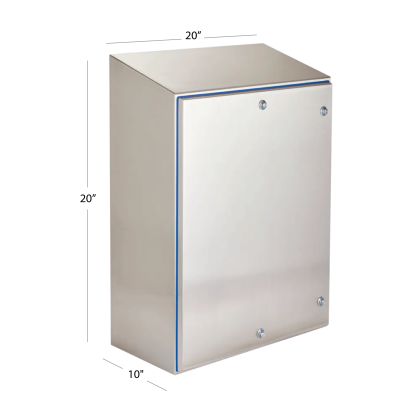 nVent HOFFMAN HSDH202010SS Hyshed Hinge - 20 in H x 20 in W x 10 in D
