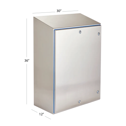nVent HOFFMAN HSDH363012SS Hyshed Hinge - 36 in H x 30 in W x 12 in D