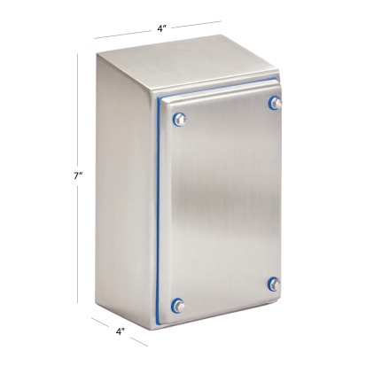 nVent HOFFMAN HSDS070404SS Hyshed Screw Cover - 7 in H x 4 in W x 4 in D
