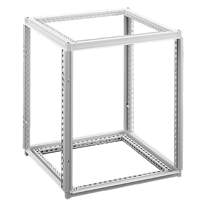 nVent HOFFMAN ProLine™ PF786 P20 Single-Bay Frame, 700 mm H x 800 mm W x 600 mm D, For Use With ProLine™ Modular Enclosure and Sloped Front HMI, Steel