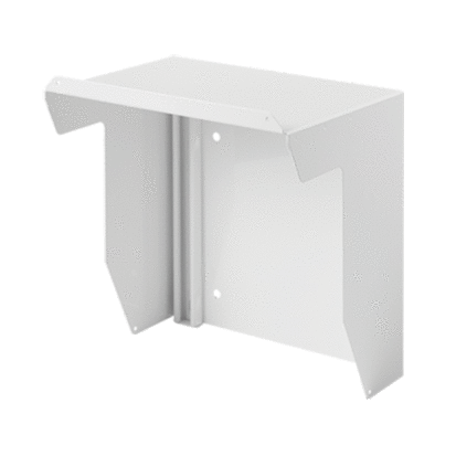 nVent HOFFMAN SW2LGLWH A80SH Solar Shield, 28 in L x 28 in W, For Use With 24 x 24 x 14 in Enclosure, Aluminum, White