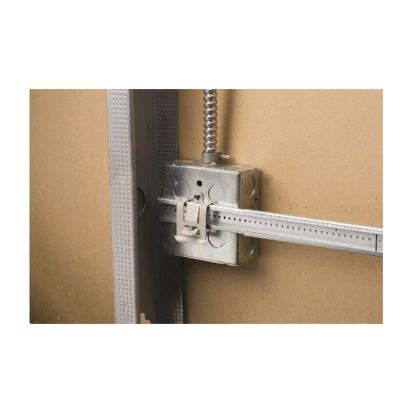 nVent CADDY TSGLDR1 Glider Box Attachment, For Use With TSGB16 and TSGB24 Series Telescoping Screw Gun Bracket, #10 Hole, Steel